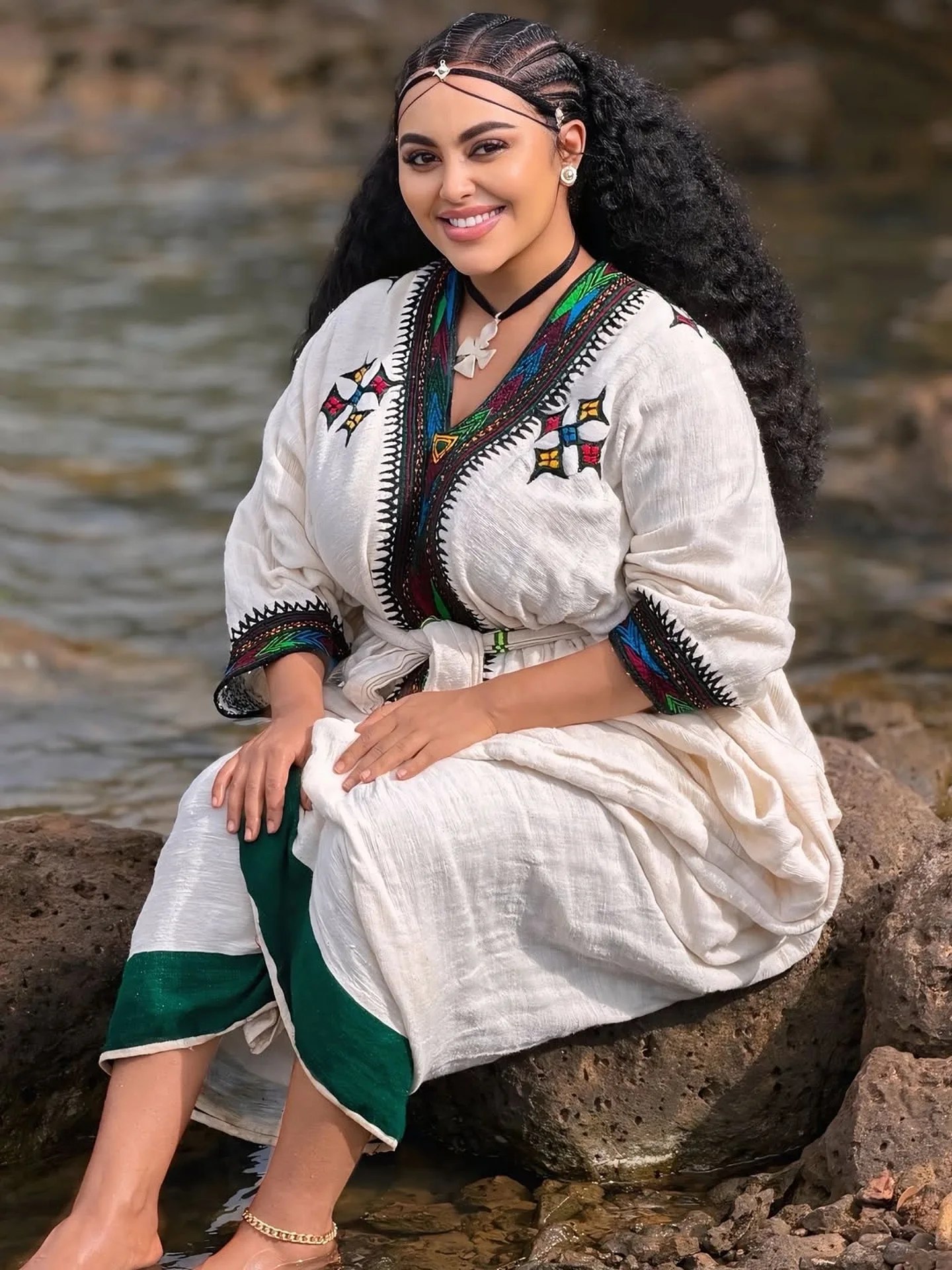 Elshaday — የሀበሻ ቀሚስ Ethiopian traditional Habesha clothing – YeshiCloth (image 2)