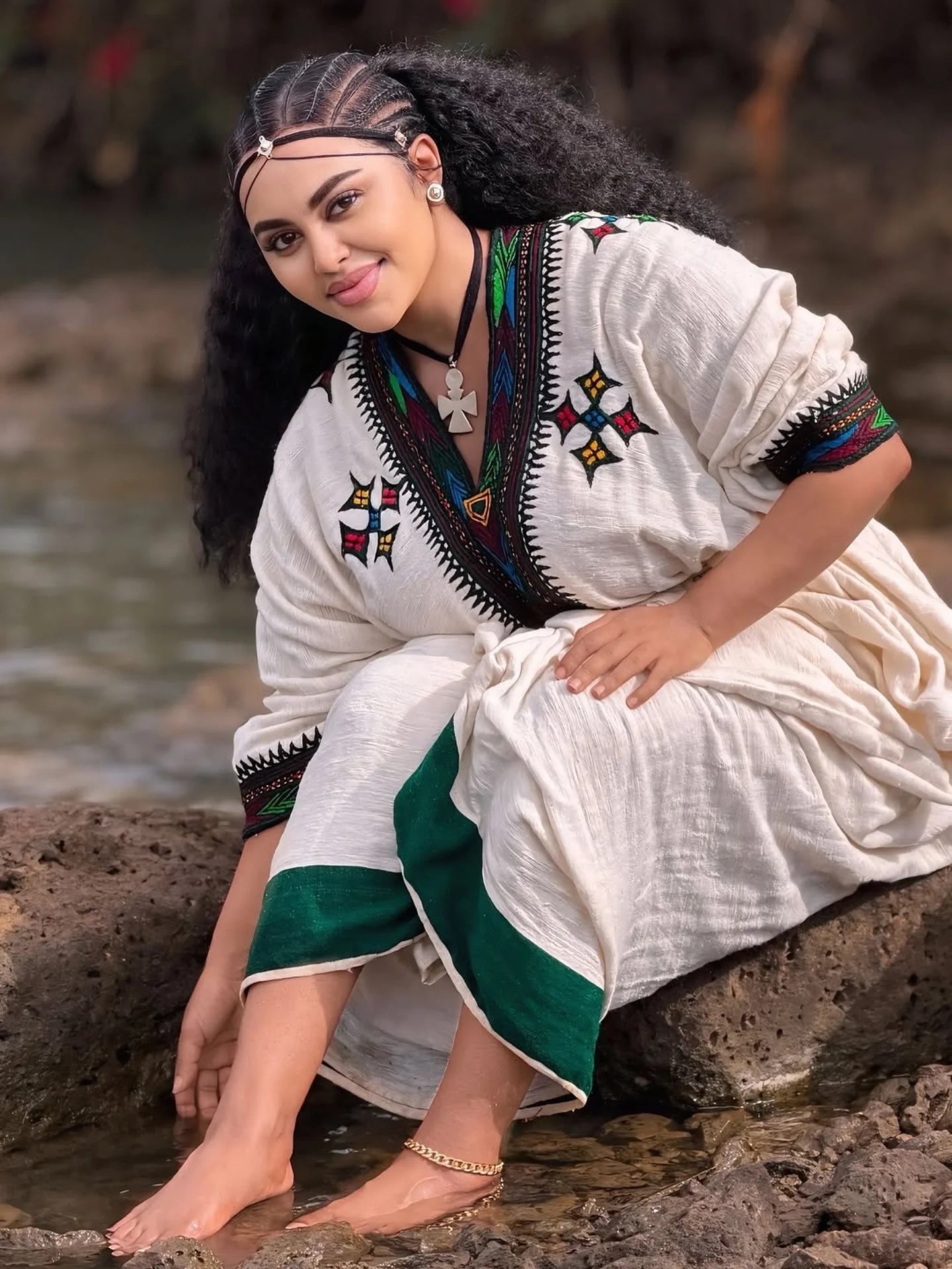 Elshaday — የሀበሻ ቀሚስ Ethiopian traditional Habesha clothing – YeshiCloth (image 3)