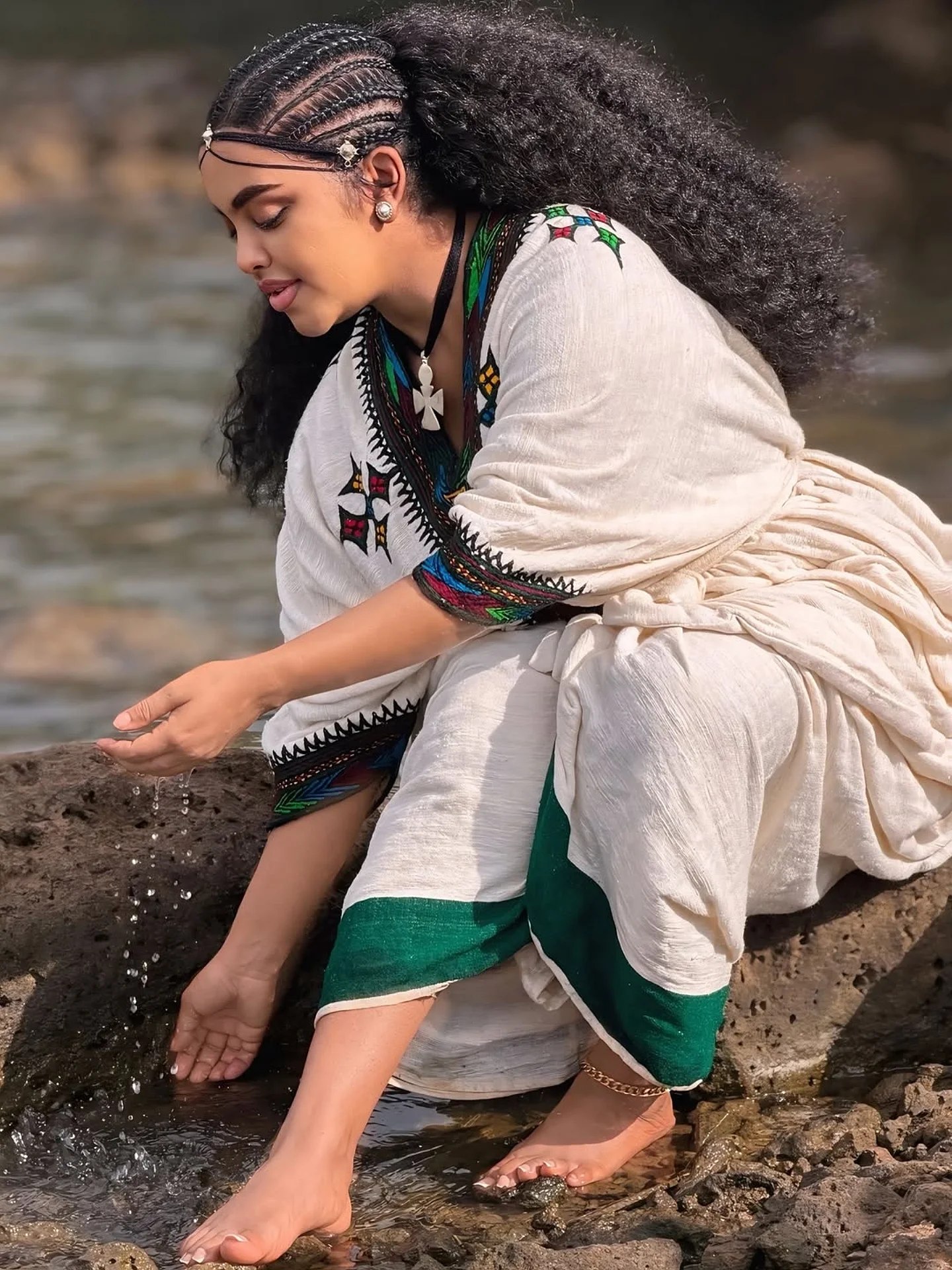 Elshaday — የሀበሻ ቀሚስ Ethiopian traditional Habesha clothing – YeshiCloth (image 4)